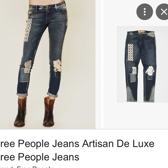Free People Artisan De Luxe jeans - Picture 2 of 7